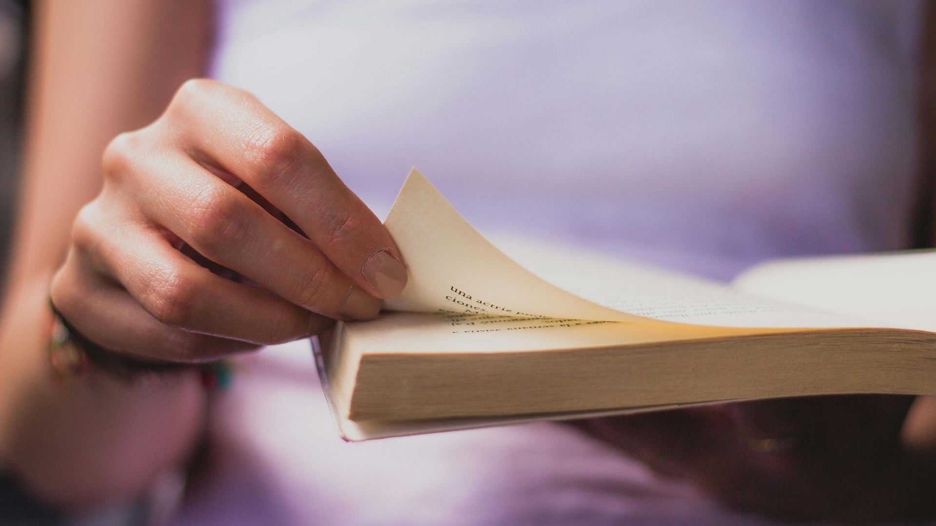 book reading